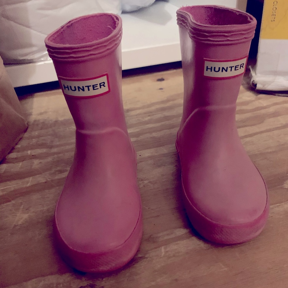 Hunter rain boots